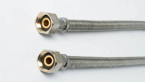 Fixaflex Superflex San inox flexible FF 1/2 x 1/2 F - 500 mm - avec joint intégré - Max 90° C