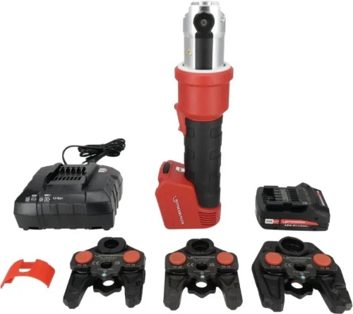 Rothenberger Romax Nano machine à sertir avec mâchoires iJaw TH 16-20-26 mm - pile 2Ah - avec coffre
