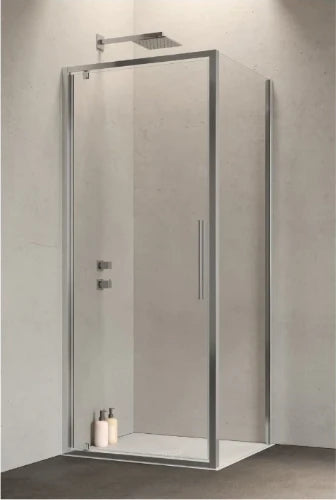 Samo Hexa paroi latérale 2000 x 900 mm (870-890 mm) - transparant - chromé