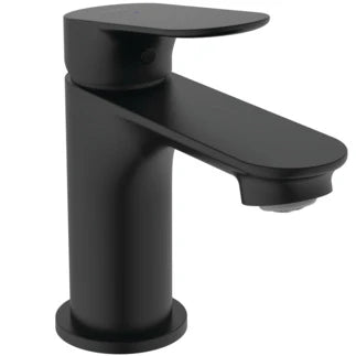 Ideal Standard Ceralife O mitigeur de lavabo avec click-clack - Silk Black - Technologie BlueStart - 3,8 l/min
