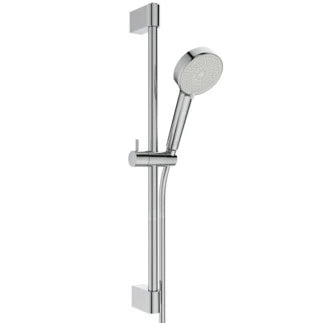 Ideal Standard IdealRain set de douche 600 mm - Chromé - douchette 2jet 100 mm Chromé/blanc - IdealFlex 1/2 x 1750 mm - 8 l/min