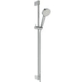 Ideal Standard IdealRain set de douche 900 mm - Chromé - douchette 2jet 100 mm Chromé/blanc - IdealFlex 1/2 x 1750 mm - 8 l/min