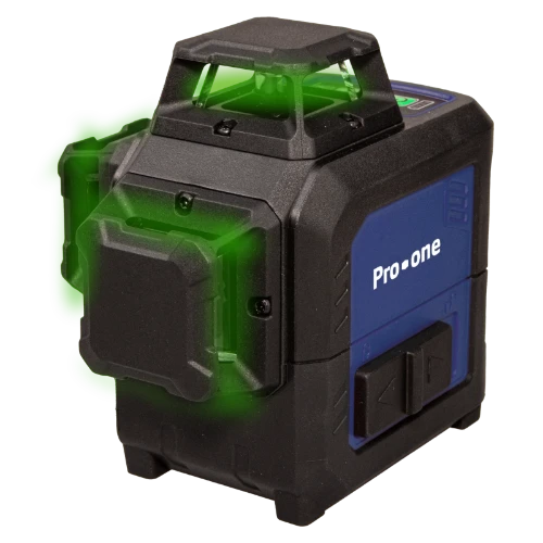 ProOne 3D 3x 360° laser multiligne à faisceau vert