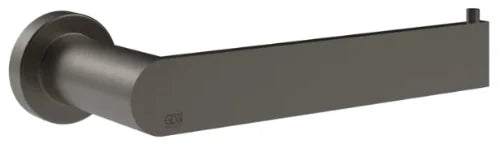 Gessi Emporio Accessoires porte-rouleau mural horizontal ou vertical noir métal brossé PVD