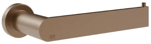 Gessi Emporio Accessoires porte-rouleau mural horizontal ou vertical cuivre brossé PVD
