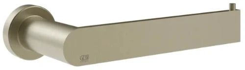 Gessi Emporio Accessoires porte-rouleau mural horizontal ou vertical Finox nickel brossé
