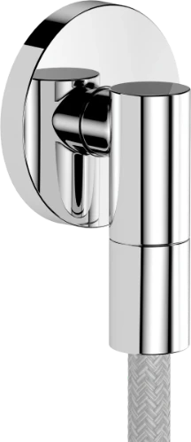 Hansgrohe FixFit Fine S raccord mural avec clapet anti-retour - chromé