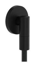 Hansgrohe FixFit Fine S raccord mural avec clapet anti-retour - Matt Black