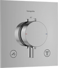 Hansgrohe Ecostat Comfort E thermostat à encastrer 2 systèmes - chromé