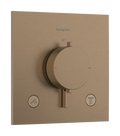 Hansgrohe Ecostat Comfort E thermostat à encastrer 2 systèmes - Brushed Bronze
