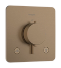 Hansgrohe Ecostat Comfort Q thermostat à encastrer 2 systèmes - Brushed Bronze