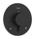Hansgrohe Ecostat Comfort S thermostat à encastrer 2 systèmes - Matt Black