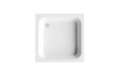 Bette Quinta receveur de douche acier émaillé 800 × 800 × 150 mm - blanc