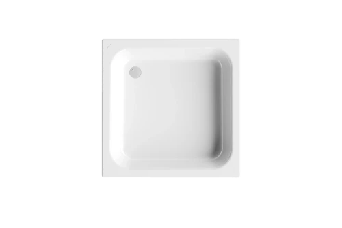 Bette Quinta receveur de douche acier émaillé 800 × 800 × 150 mm - blanc