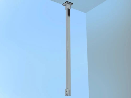 Procasa Open Wall 2.0 support de plafond 800 mm raccoucissable - chromé