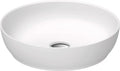 Duravit Sivida vasque à poser rond 400 mm - blanc satin mat - DuroCast Plus - sans trou de robinet - sans trop-plein