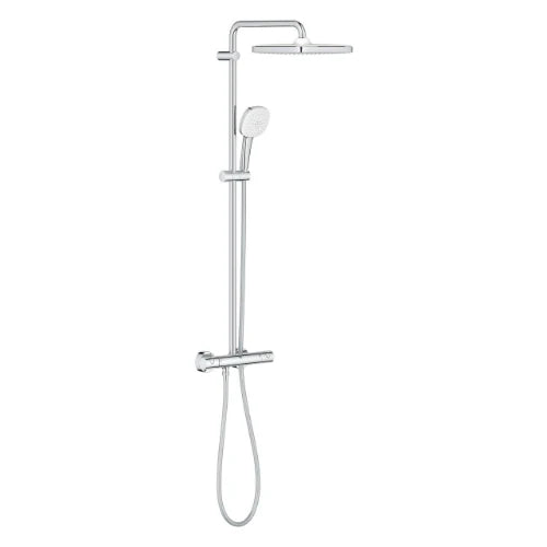Grohe Tempesta System 250 système de douche avec thermostat de douche - chrome - 9,5 l/min