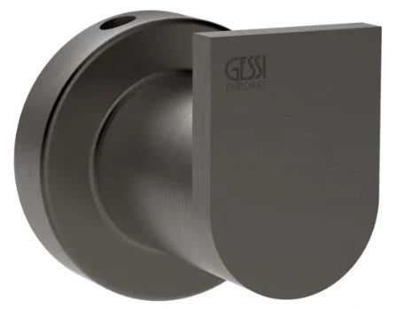 Gessi Emporio Accessoires Patère. Black Metal Brossé PVD