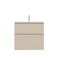 Procasa Klaire 65 - sous meuble lavabo avec 2 tirroirs 700 x 435 x 650 mm - découpe central - soft