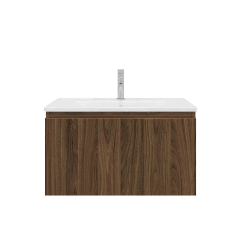 Procasa Klaire 39 - sous meuble lavabo avec 1 tirroir 700 x 435 x 390 mm - walnut