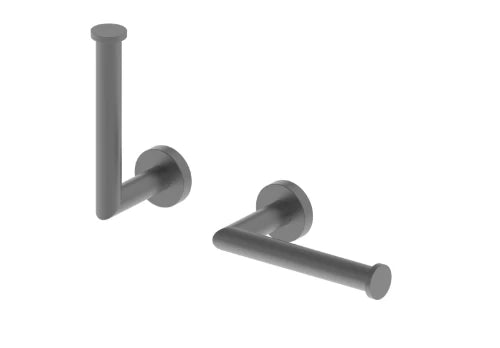 Procasa Vivo porte-rouleau - réserve porte-rouleau  - Gun Metal PVD - acier mat PVD