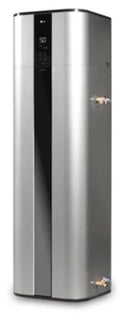 LG Therma V boiler thermodynamique 270 l - SG Ready - 2+2 kW - verticale - modèle au sol - label ERP sanitaire: A+