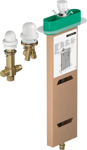Hansgrohe Universal kit de base pour mitigeur de baignoire à 3 trous sur rebord