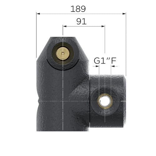 Flamco FlamcoVent EcoPlus séparateur d'air FF 4/4 x 4/4