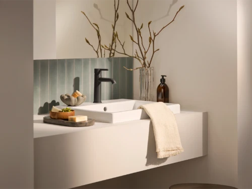 Hansa HansaVantis Style mitigeur lavabo - noir mat