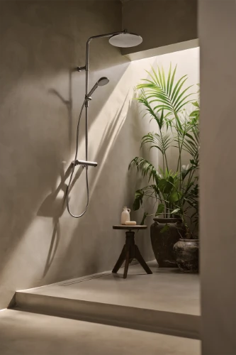 Hansa HansaAureliaa robinet thermostatique douche avec douchette 110 mm 3-jets avec douche à effet pluie 300 mm - avec barre et flexible 1750 mm - chromé