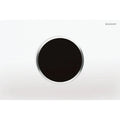 Commande de WC Geberit à déclenchement électronique du rinçage - alimentation sur secteur - rinçage à 2 volumes - plaque de déclenchement Sigma10 - automatique/sans contact - blanc - chromé brillant