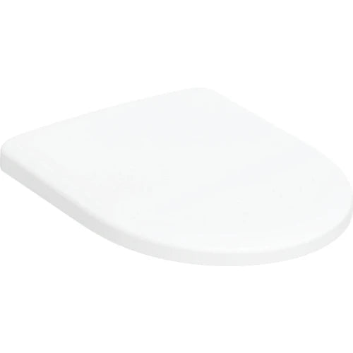 Siège de WC Geberit Renova - fixation par le haut - Mécanisme softclose Oui - Charnières Quick Release Oui - Fixation Par le haut - Blanc / Brillant