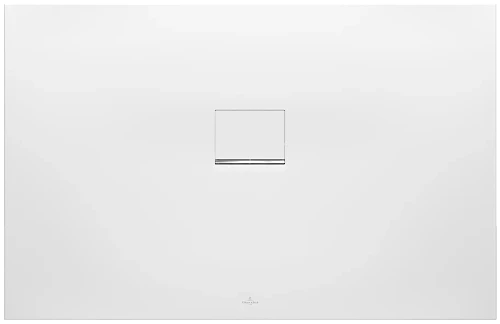 Villeroy & Boch Squaro Infinity Receveur de douche rectangulaire Squaro Infinity, modèles standard pour installation universelle (peut être découpé par le client) 1200 x 900 x 40 mm Stone White