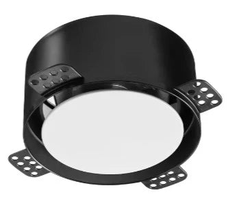 NoShow Air bouche de ventilation rond 125 mm - noir - max 60 m³/h