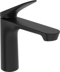 Hansa Hansagenesis mitigeur de lavabo - avec clic-clac - noir mat