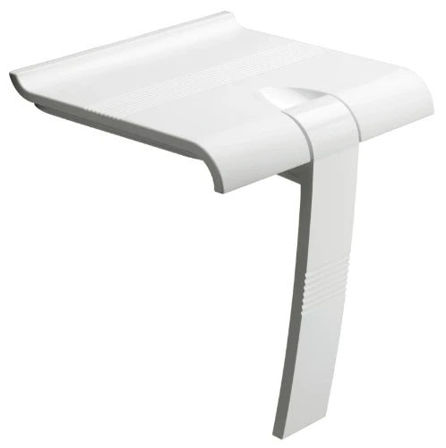 SIEGE DE WC TUB DE DOUCHE PELLET blanc déclipsable avec support
