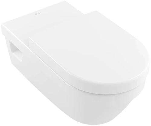 Villeroy & Boch Architectura Vita toilette suspendue prolongée DirectFlush sans rebord - blanc - B370xD700 mm