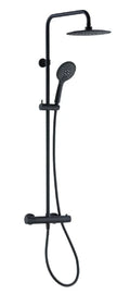 Procasa Rondo set de douche Safetouch hauteur réglable - noir mat PVD