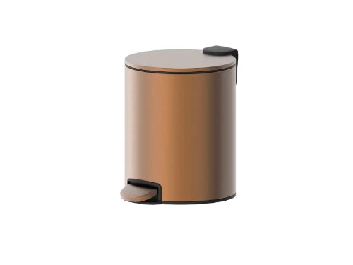 Procasa Vivo poubelle à pédale 205 mm - Brushed Copper PVD - cuivre mat PVD