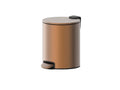 Procasa Vivo poubelle à pédale 205 mm - Brushed Copper PVD - cuivre mat PVD