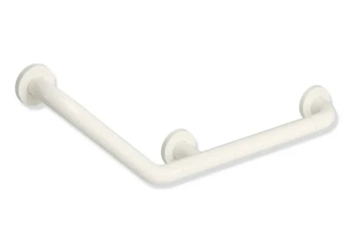 Hewi 801 L-barre main.coudée ,135° (45° barr.coudée),BM211.3, blanc pur