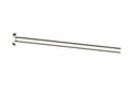 Procasa Vivo porte-serviettes 400 mm - Brushed Nickel PVD - brossé mat PVD