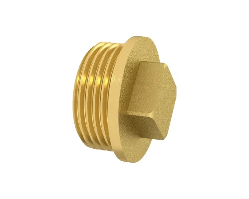 ProOne Brassline laiton bouchon avec bord M 1/4 (sachet 10pcs) - prix par pièce - uniquement pour l'eau