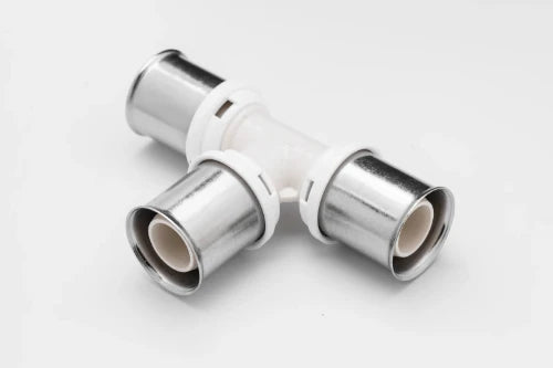 RIIFO Multi raccord à sertir en PPSU Té FFF 32 x 32 x 32 mm