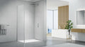 Procasa Free Move paroi lateral réversible 900 x 2000 mm - transparant Clean - chrome