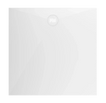 Procasa Solid 2.0 receveur de douche solid surface 900 x 900 x 26 mm - blanc - avec onglet interieur