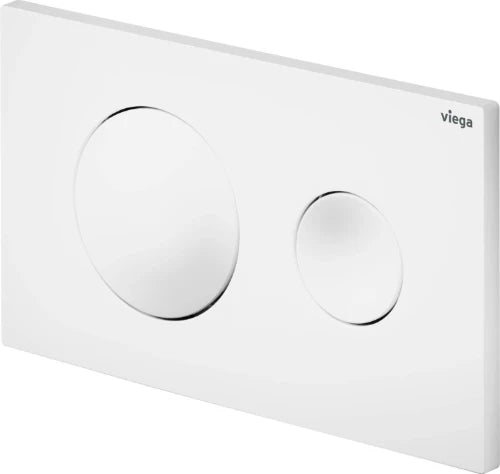 Viega Visign for Style 20 plaque de commande - blanc mat - plastique