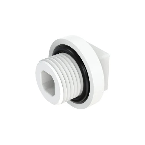 RIIFO Tools bouchon de pression avec joint torique 1/2M - blanc