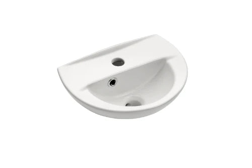 Procasa Normus 2.0 lave-mains 360 x 260 x 145 mm - blanc - avec trou de robinet - avec trop-plein