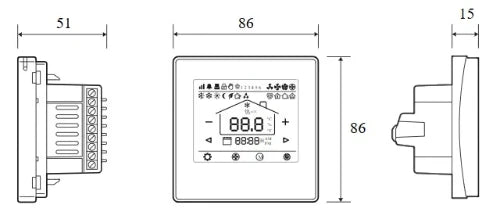 Jaga thermostat JAGA JRT-100TW